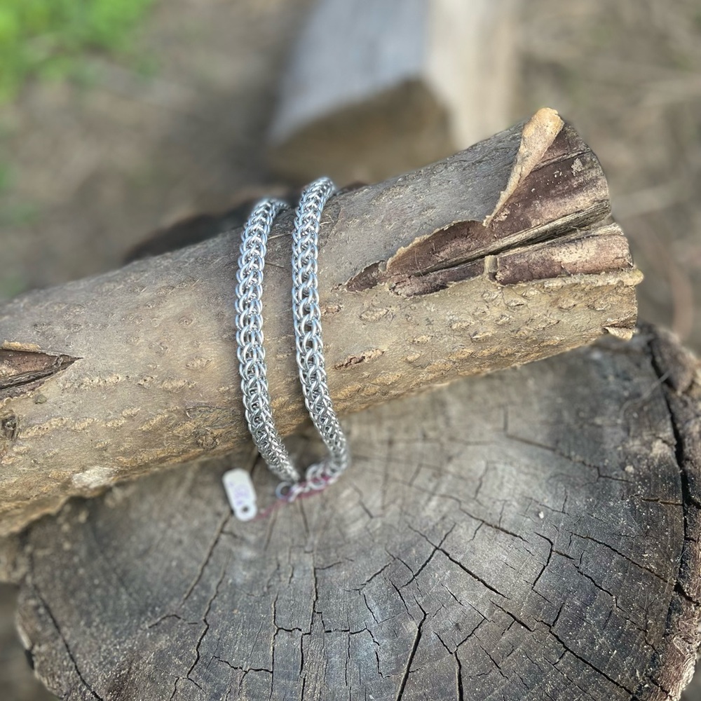 Chain maille bracelet